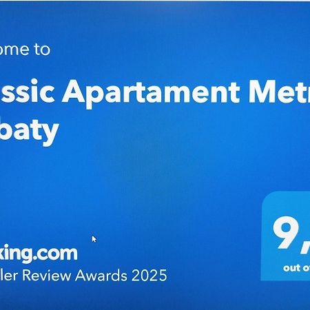 Classic Apartament Metro Kabaty وارسو المظهر الخارجي الصورة